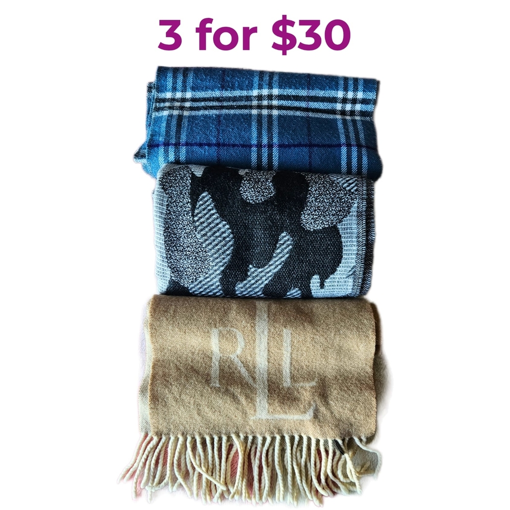 Elegant Designer Scarves Set From Hudson Bay✨️☃️